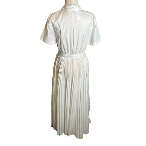 J. Crew White Maxi Dress Size 8 - Picture 5 of 9